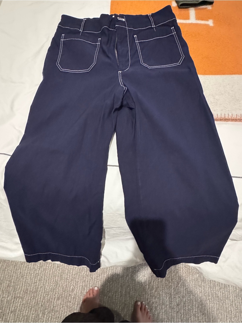 Anthropologie Collette pants size 32 navy